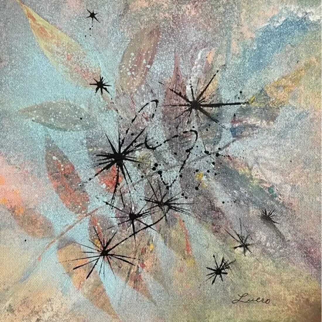 Vinaigrier, Acrylique sur toile de Lucie Rochon (Lucro)